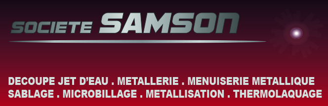 SAMSON Découpe par Jet d'eau